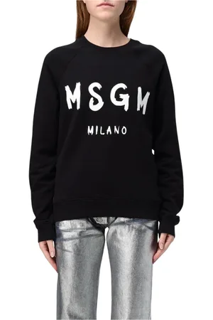 Msgm Mujer, Sudaderas, Negro, Talla: L