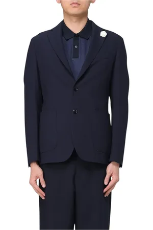 HUGO BOSS Hombre, Chaquetas, Azul, Talla: M