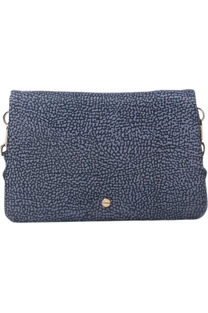 Borbonese Mujer, Bolsos, Azul, Talla: ONE Size