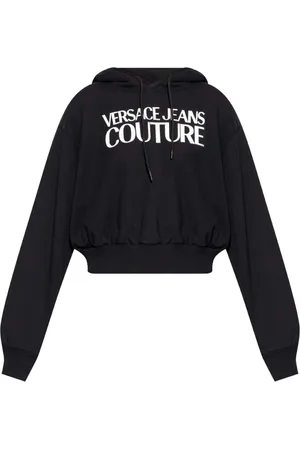 VERSACE Mujer, Sudaderas, Negro, Talla: M