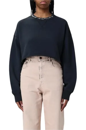 Golden Goose Mujer, Sudaderas, Negro, Talla: S