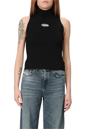 Diesel Mujer, Camisetas, Negro, Talla: M