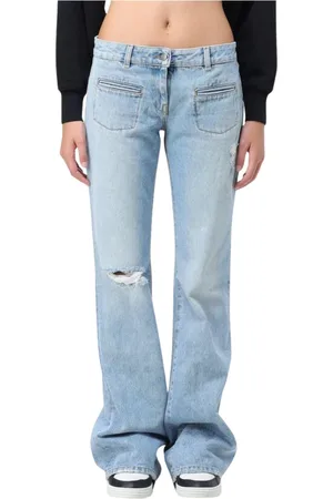 Palm Angels Mujer, Vaqueros, Azul, Talla: W28