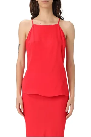 Twin-Set Mujer, Camisetas, Rojo, Talla: M