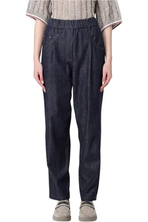 Brunello Cucinelli Mujer, Vaqueros, Azul, Talla: 2XS
