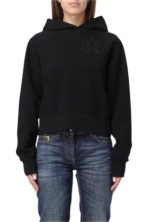 Palm Angels Mujer, Sudaderas, Negro, Talla: XS