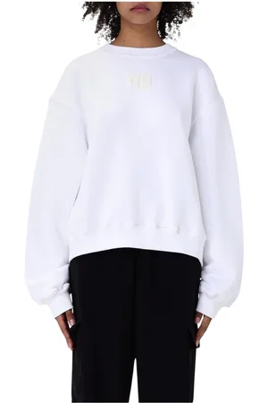 Alexander Wang Mujer, Sudaderas, Blanco, Talla: M