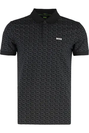 HUGO BOSS Hombre, Camisetas, Negro, Talla: XS