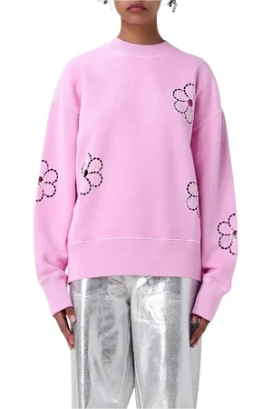 Msgm Mujer, Sudaderas, Rosa, Talla: M