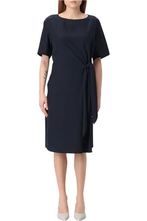 Emporio Armani Mujer, Vestidos, Azul, Talla: XS