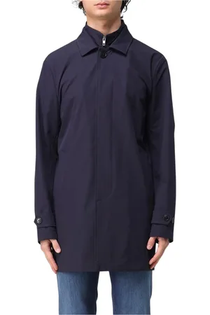 FAY Hombre, Abrigos, Azul, Talla: XL