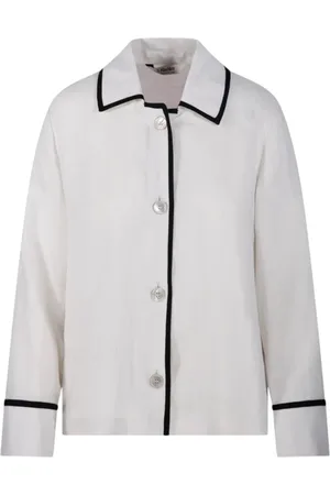 Max Mara Mujer, Blusas y Camisas, Blanco, Talla: S