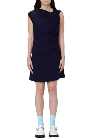 Msgm Mujer, Vestidos, Azul, Talla: XS