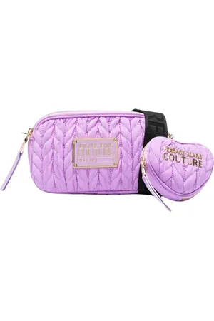 VERSACE Mujer, Bolsos, Púrpura, Talla: ONE Size