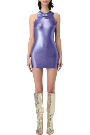 Diesel Mujer, Vestidos, Azul, Talla: S