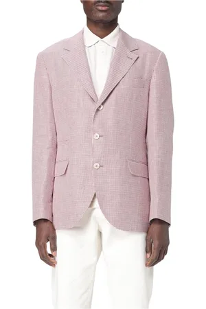 Brunello Cucinelli Hombre, Chaquetas, Rojo, Talla: 2XL
