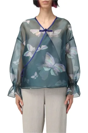 Emporio Armani Mujer, Blusas y Camisas, Verde, Talla: XS