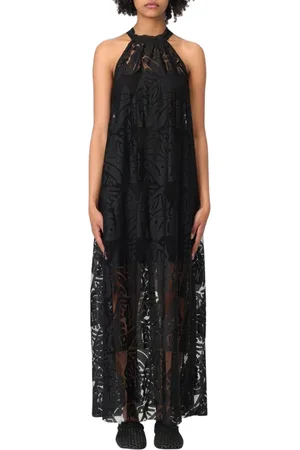 HANITA Mujer, Vestidos, Negro, Talla: M