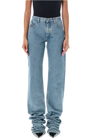 The Attico Mujer, Vaqueros, Azul, Talla: W28