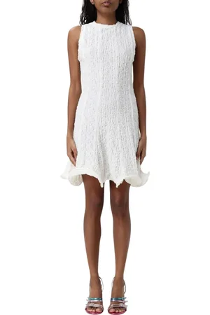 Msgm Mujer, Vestidos, Blanco, Talla: XS