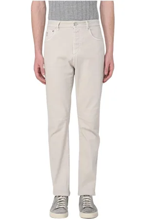 Brunello Cucinelli Hombre, Pantalones, Gris, Talla: L
