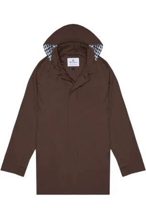 Aquascutum Hombre, Abrigos, Marrón, Talla: 2XL