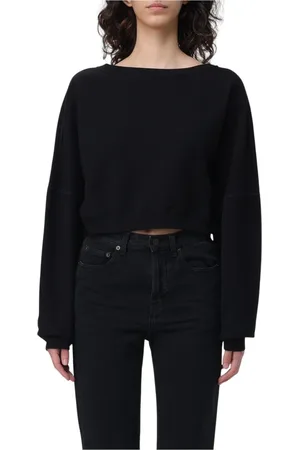 Saint Laurent Mujer, Sudaderas, Negro, Talla: M