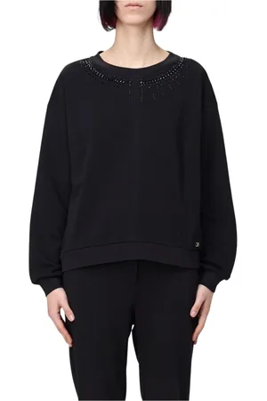 Liu Jo Mujer, Sudaderas, Negro, Talla: XS