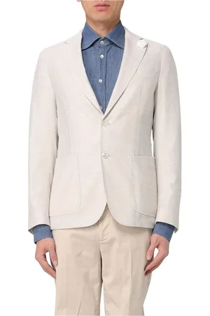 HUGO BOSS Hombre, Chaquetas, Blanco, Talla: M
