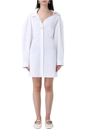 Jacquemus Mujer, Vestidos, Blanco, Talla: S