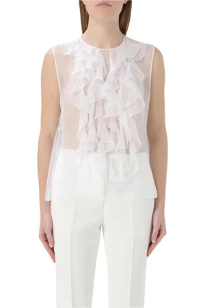 Alberta Ferretti Mujer, Camisetas, Blanco, Talla: S