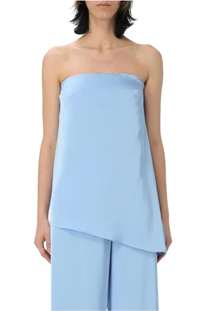 HANITA Mujer, Camisetas, Azul, Talla: XS