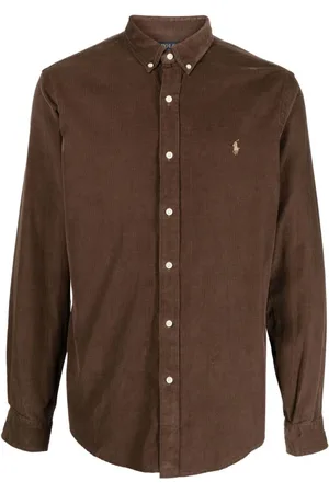 Ralph Lauren Hombre, Camisas, Marrón, Talla: M