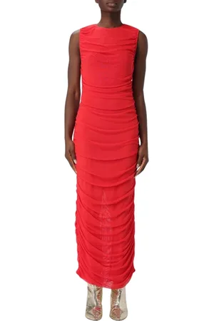 ROTATE Mujer, Vestidos, Rojo, Talla: S