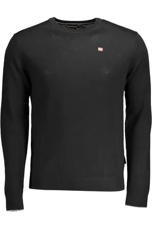 Napapijri Hombre, Jerseys, Negro, Talla: L