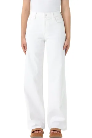 Mother Mujer, Vaqueros, Blanco, Talla: W31