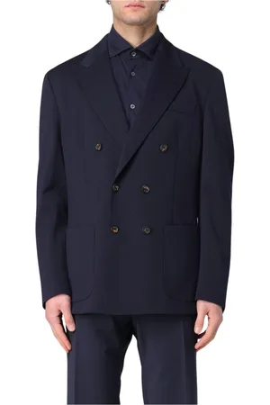 ELEVENTY Hombre, Chaquetas, Azul, Talla: XL