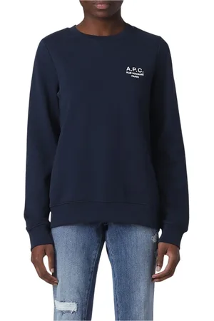A.P.C. Mujer, Sudaderas, Azul, Talla: M
