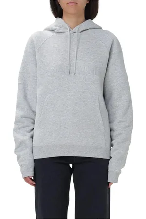 Saint Laurent Mujer, Sudaderas, Gris, Talla: S
