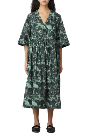 Ganni Mujer, Vestidos, Verde, Talla: S