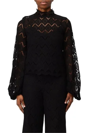 Twin-Set Mujer, Blusas y Camisas, Negro, Talla: 2XS