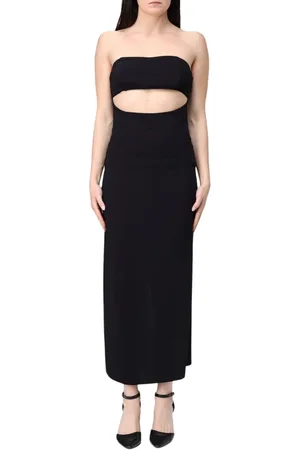 HANITA Mujer, Vestidos, Negro, Talla: L