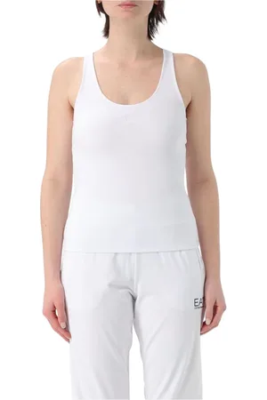 Armani Exchange Mujer, Camisetas, Blanco, Talla: S