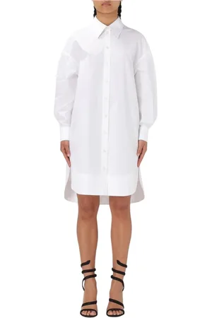 Alexander McQueen Mujer, Vestidos, Blanco, Talla: 2XS