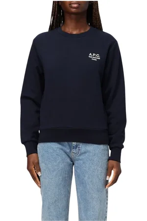A.P.C. Mujer, Sudaderas, Azul, Talla: S