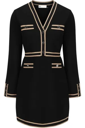 Tory Burch Mujer, Vestidos, Negro, Talla: M
