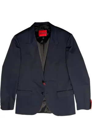 HUGO BOSS Hombre, Chaquetas, Azul, Talla: L