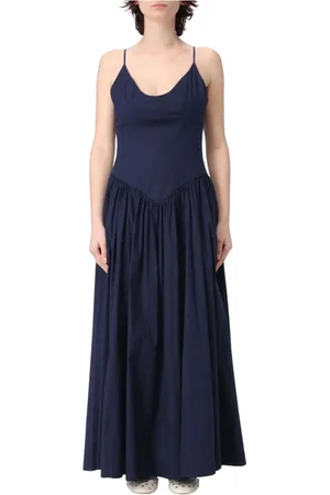 Staud Mujer, Vestidos, Azul, Talla: S