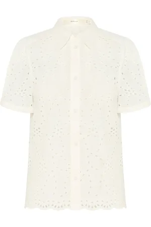 INWEAR Mujer, Blusas y Camisas, Blanco, Talla: XL