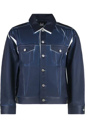 Comme des Garçons Hombre, Chaquetas, Azul, Talla: S